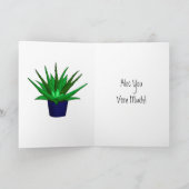 Je Zit Aan Mij Vast | Romantisch  Kaart (Binnen)