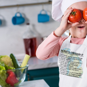 Je zou een Michigander kunnen zijn als: Kinder Schort