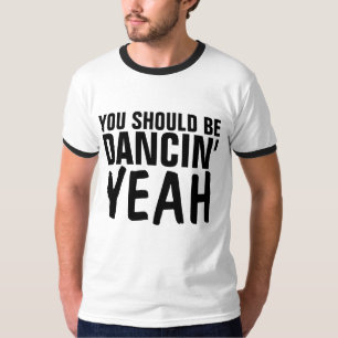 JE ZOU MOETEN DANSEN YEAH Vintage Disco T-shirts