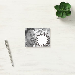 Je zult deze boodschap nooit vergeten. post-it® notes