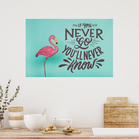 Je zult nooit weten poster (Keuken)