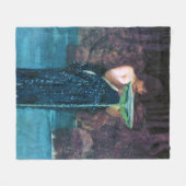 Jealous Circe, John William Waterhouse Fleece Deken (Voorkant (Horizontaal))