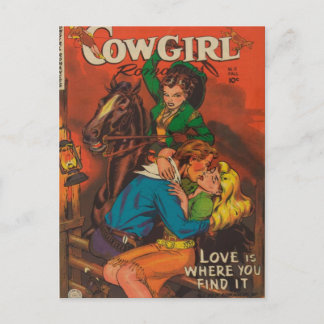 Jealous Cowgirl Briefkaart