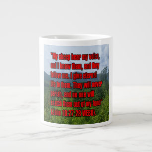 Jean 10:27-28 WEBU Mug