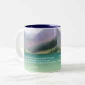 Jean 14:27 Paisible Bible Verse Mug (Devant gauche)