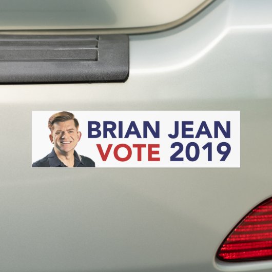Jean 2019 Bumpersticker (Op auto)