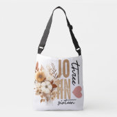 Jean 3:16 Bible Verse Sac fourre-tout blanc (Devant)