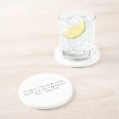 Jean 3:16, Dessous de verre en grès cadeau (Côté)