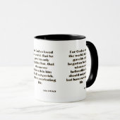 Jean 3:16 KJV Bible Verse Mug à deux tons (Devant droit)