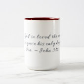 Jean 3:16, Mug Cadeau (Centre)