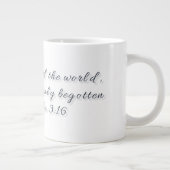 Jean 3:16, Mug Spécialité Cadeau (Droite)