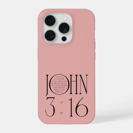 Jean 3:16 - Verset biblique (Verso)