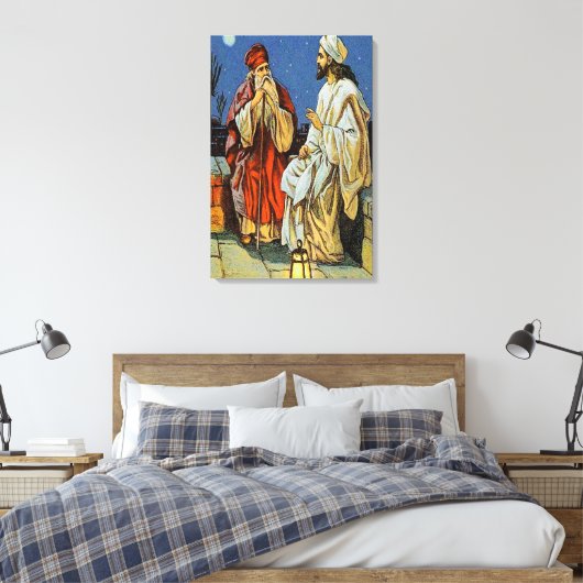 Jean 3:1-21 Tu Dois Être Né Une nouvelle Toile (Insitu(Chambre))