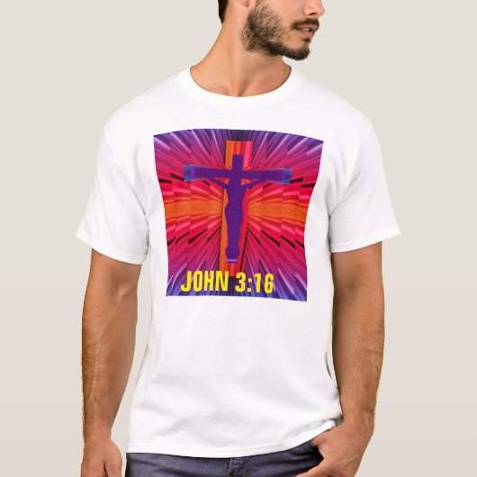 JEAN 3:3, T-shirts Chrétiens (Devant)
