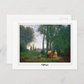 Jean-Baptiste-Camille Corot #18 - Fine Art Post... Briefkaart (Voorkant / Achterkant)