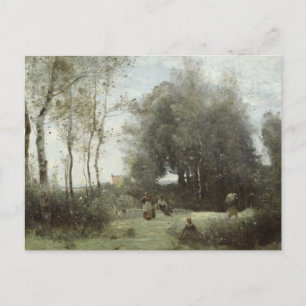 Jean-Baptiste-Camille Corot-Arleux-Palluel, The Briefkaart
