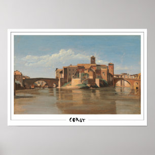 Jean-Baptiste-Camille Corot Kunstposter #196-2 Poster