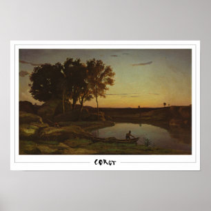 Jean-Baptiste-Camille Corot Kunstposter #35-2 Poster