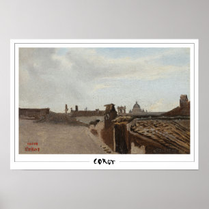 Jean-Baptiste-Camille Corot Kunstposter #696-2 Poster