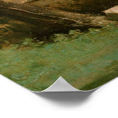 Jean-Baptiste-Camille Corot-Uitzicht uit de Faeröe Poster (Hoek)