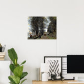 Jean-Baptiste-Camille Corot Ville d'Avray Poster (Thuiskantoor)