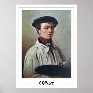 Jean-Baptiste-Camille Corot Zedign Affiche d'art #