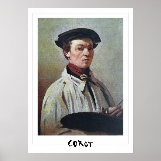 Jean-Baptiste-Camille Corot Zedign Affiche d'art # (Devant)