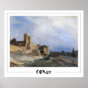 Jean-Baptiste-Camille Corot Zedign Affiche d'art #