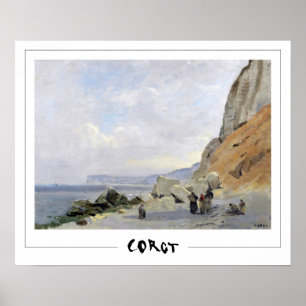 Jean-Baptiste-Camille Corot Zedign Affiche d'art #
