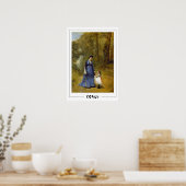 Jean-Baptiste-Camille Corot Zedign Affiche d'art # (Cuisine)