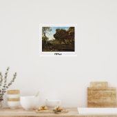 Jean-Baptiste-Camille Corot Zedign Affiche d'art # (Cuisine)