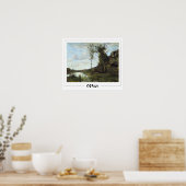 Jean-Baptiste-Camille Corot Zedign Affiche d'art # (Cuisine)