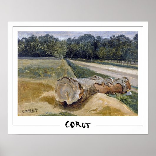 Jean-Baptiste-Camille Corot Zedign Affiche d'art # (Devant)