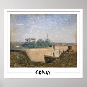 Jean-Baptiste-Camille Corot Zedign Art Poster #279