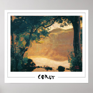 Jean-Baptiste-Camille Corot Zedign Art Poster #2-3