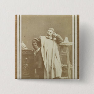 Jean-Baptiste Carpeaux Vierkante Button 5,1 Cm