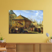 Jean-Baptiste Colbert Marquis de Seignelay Canvas Afdruk (Insitu (Woonkamer))