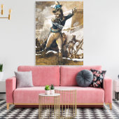 Jean Baptiste Kleber Canvas Afdruk (Insitu (Woonkamer))