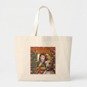 Jean Baptiste Lully tweetalig Grote Tote Bag