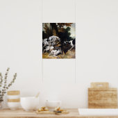 Jean-Baptiste Oudry The Hallali of the Wolf Poster (Keuken)