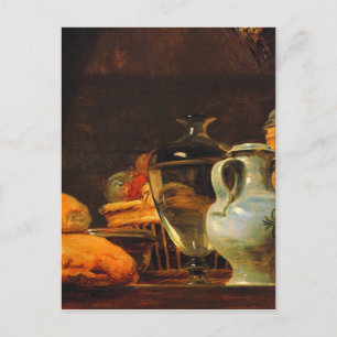 Jean-Baptiste-Simeon Chardin - Nog steeds leven Briefkaart