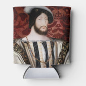 Jean Clouet - Francois I, koning van Frankrijk Blikjeskoeler (Voorkant)