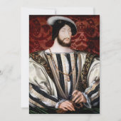 Jean Clouet - Francois I, koning van Frankrijk Kaart (Voorkant)