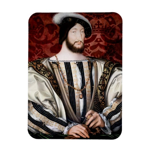 Jean Clouet - Francois I, koning van Frankrijk Magneet (Verticaal)