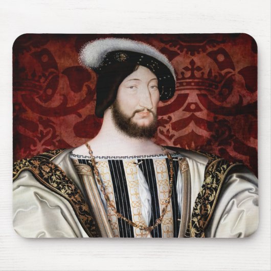 Jean Clouet - Francois I, koning van Frankrijk Muismat (Voorkant)