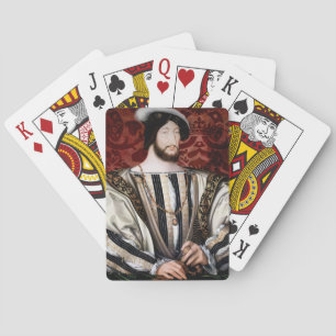 Jean Clouet - Francois I, koning van Frankrijk Pokerkaarten