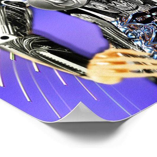 Jean Cyborg Babe Poster (Hoek)