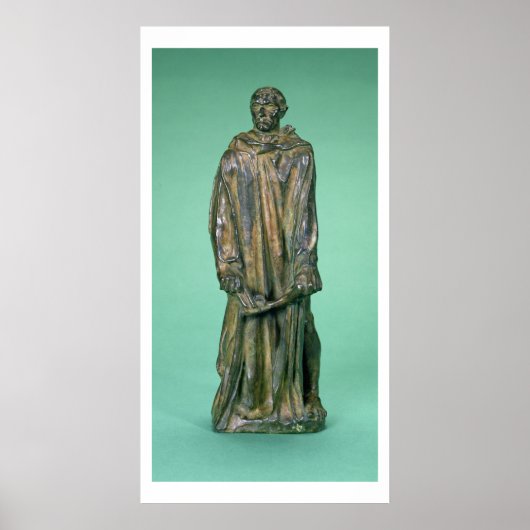 Jean d'Aire, van de Burghers van Calais (bronzen) Poster (Voorkant)