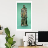 Jean d'Aire, van de Burghers van Calais (bronzen) Poster (Thuiskantoor)