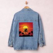 JEAN DENIM JACKET SUNSET TROPICAL (Hangar)